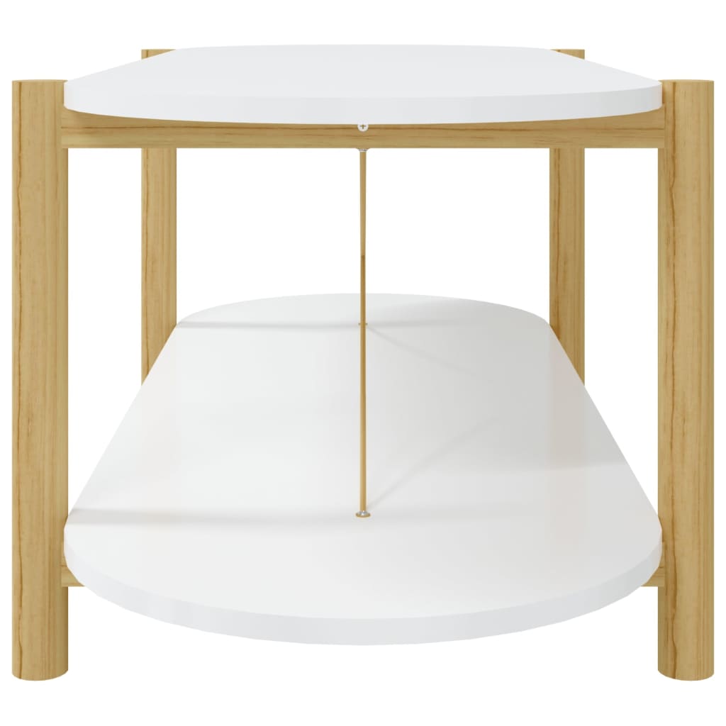 vidaXL Coffee Table Living Room End Table Accent Sofa Table Engineered Wood